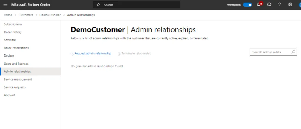 How to manage a Microsoft 365 tenant as CSP