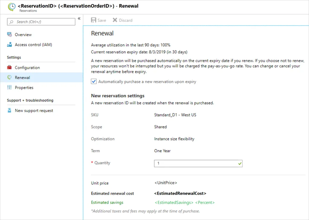 Azure Reservations