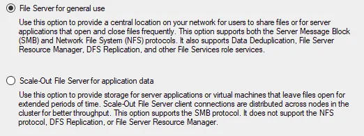 Windows file server design considerations