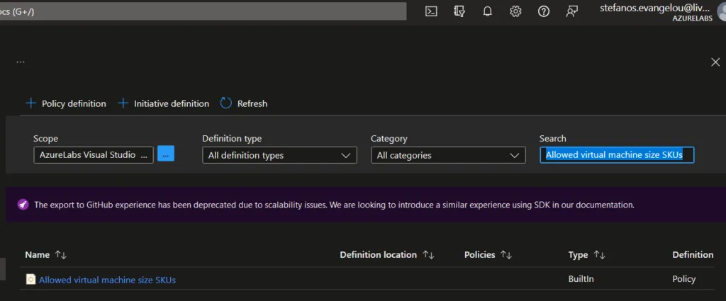 How to assign built-in policies in Azure policy
