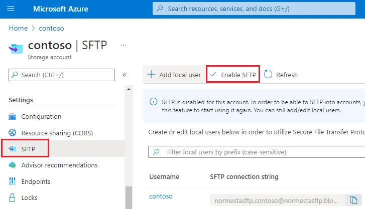 FTP server design considerations