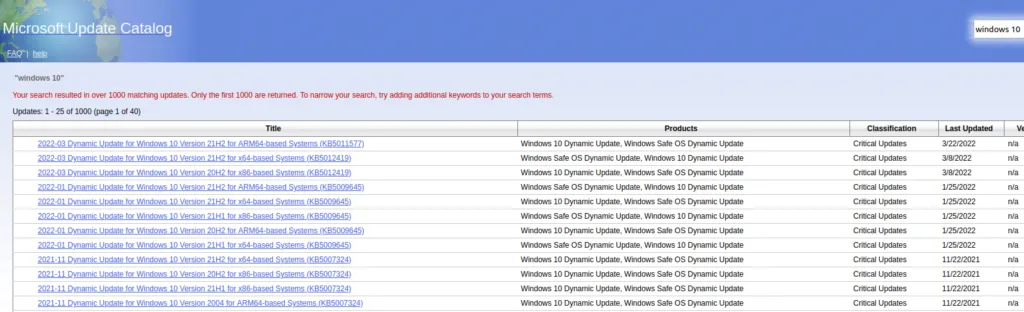 How to fix Windows Update error Your version of Windows has reached end of service